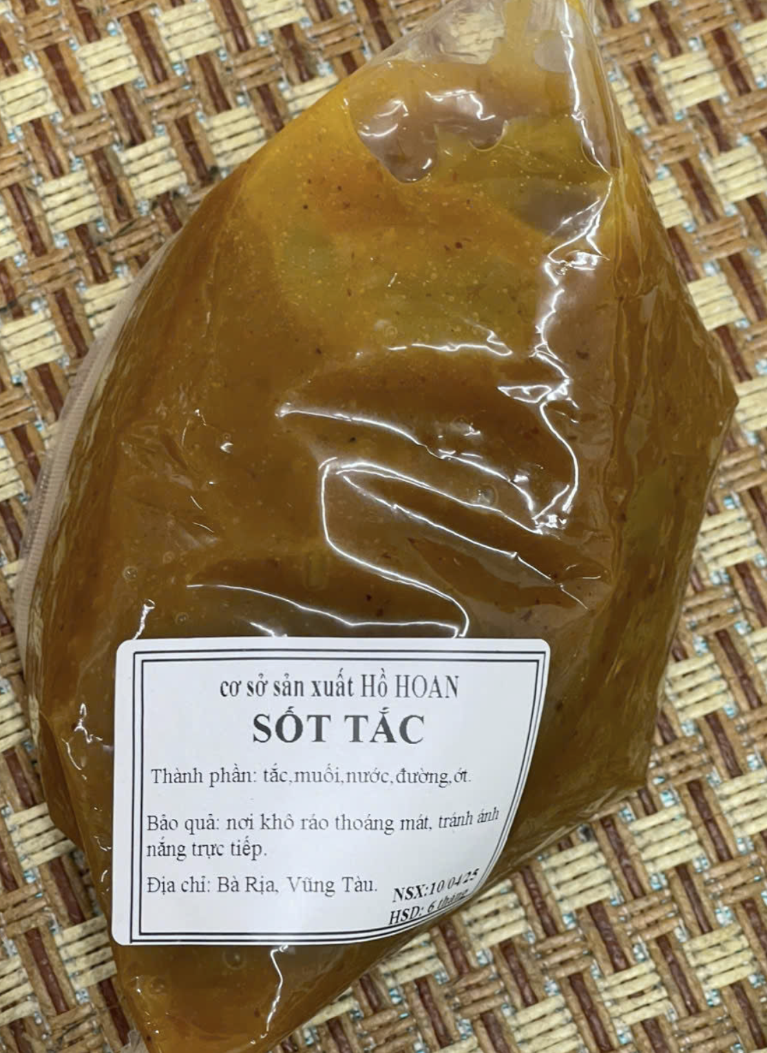 Sốt Hồ Hoan 500g